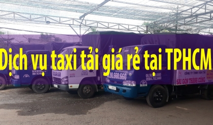 Dịch vụ taxi tải giá rẻ