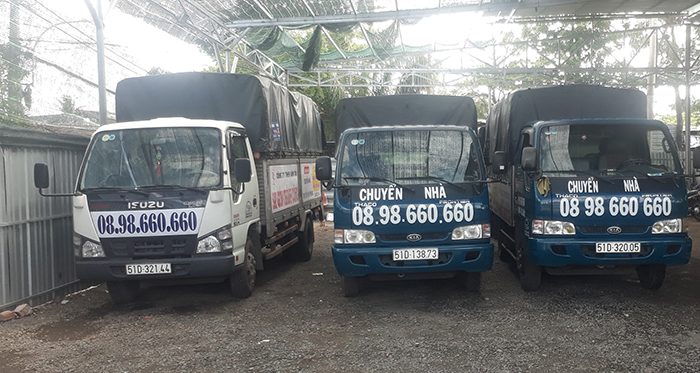Xe tải cung cấp dịch vụ chuyển văn phòng giá rẻ tại Thành Công